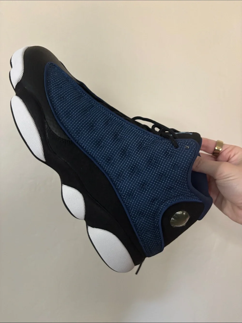 Men's Navy & Black Air Jordan 13 Retro